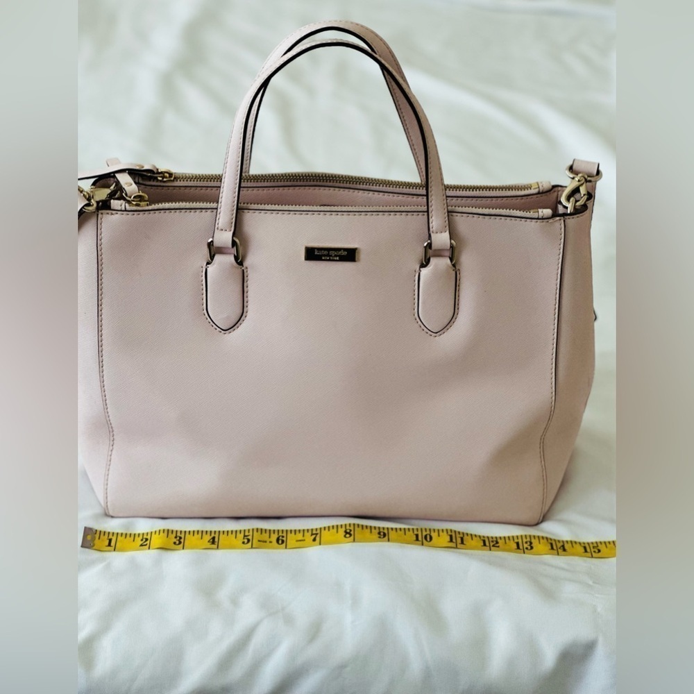 kate spade Blush Pink Satchel with Adjustable Strap - Picture 3 of 15